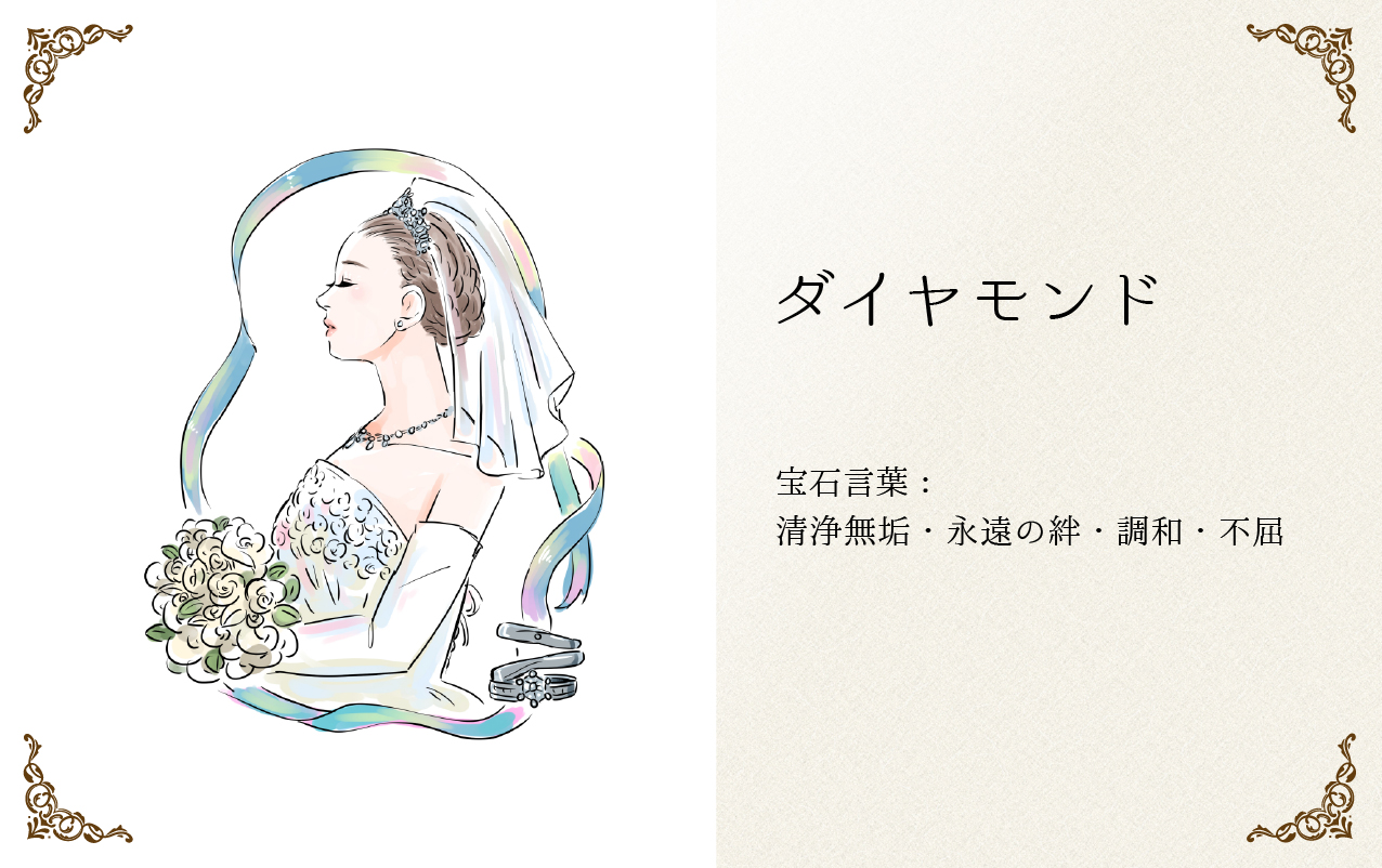 永遠の輝き ダイヤモンドの宝石言葉 ジュエリーノート 永遠の輝き ダイヤモンドの宝石言葉 ジュエリーノート