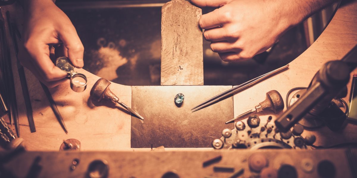 ジュエリー職人来場